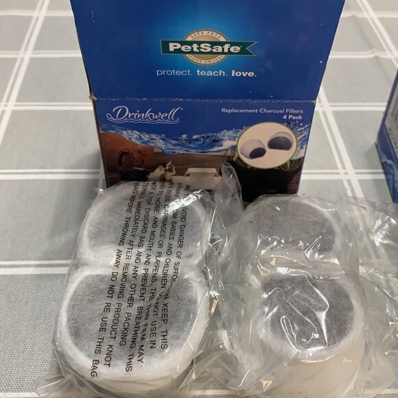 PetSafe Carbon Filters PAC00-13906 Drinkwell Avalon Pagoda Sedona Water Fountain - Picture 8 of 9